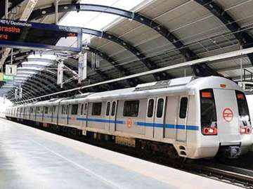 AAP student wing demands free Delhi Metro rides for students.
