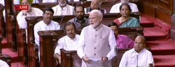 PM Narendra Modi in Rajya Sabha