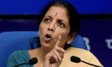 Finance Minister Nirmala Sitharaman