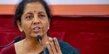  Finance Minister Nirmala Sitharaman