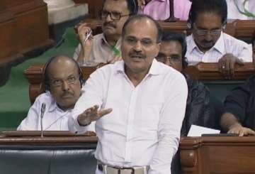 Gandi naali: Congress leader makes objectionable remark on PM Modi, triggers uproar in Lok Sabha