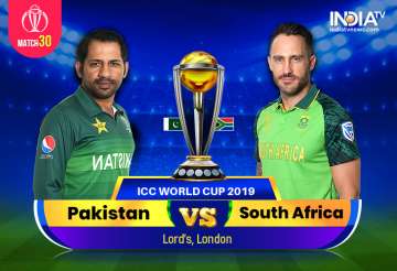 Live Cricket Streaming, Pakistan vs South Africa, 2019 World Cup, Match 30: Watch PAK vs SA live mat