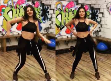 Surbhi Chandna flaunts killer moves from her Zumba dance session