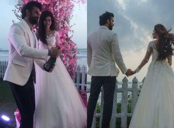 Rajeev and wife Charu Asopa’s engagement pictures are just out of a fairytale