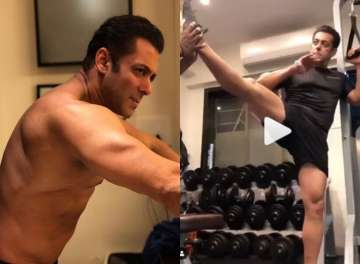 Salman Khan flaunts his ripped muscles and flexibility in latest post