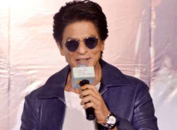 Shah Rukh Khan at the trailer launch of a Marathi film titled Smile Please