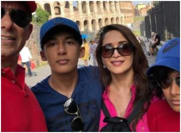 Madhuri Dixit's Rome vacation with family is simply 'priceless', see latest pictures 