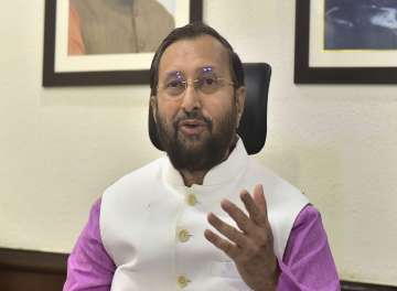 Union Environment Minister Prakash Javadekar