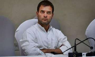 Congress president Rahul Gandhi