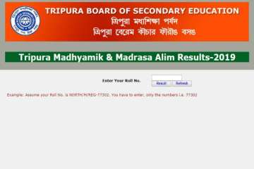 TBSE Class 10 Results 2019