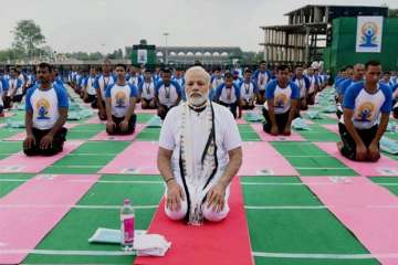 Representative image of World Yoga Day.
?