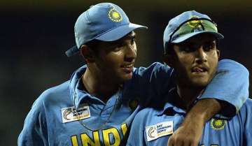 Yuvraj Singh and Sourav Ganguly