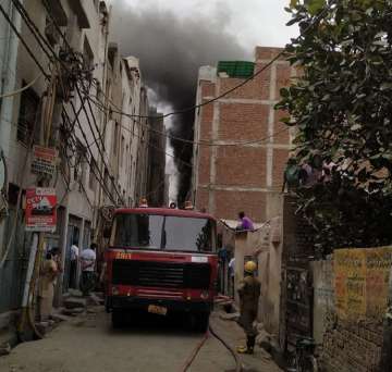 Delhi fire incident 