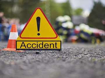 The impact of accident was so severe that six persons sitting inside were killed instantly