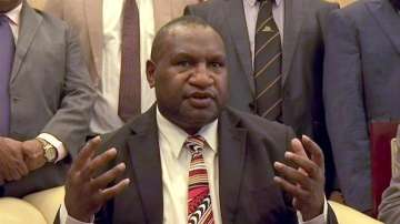 Papua New Guinea's Prime Minister James Marape