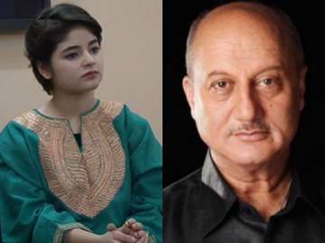 Anupam Kher reacts to Zaira Wasim quitting Bollywood: Maybe she was forced to take the decision