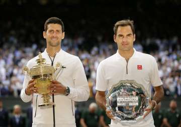 Wimbledon 2019: Novak Djokovic pips Roger Federer in 5th-set tiebreaker to win 16th Grand Slam troph