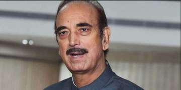 Senior Congress leader Ghulam Nabi Azad on Sunday attended a joint meeting of the Legislature Party 