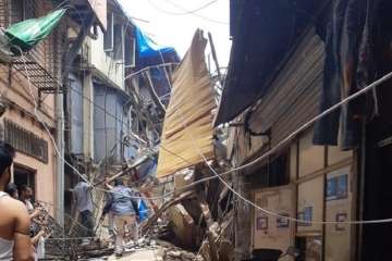 This was the second such collapse in and around Mumbai in less than ten days.