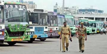 Bus strike in Punjab