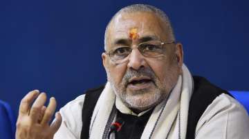 Giriraj Singh wants couples with more than two children stripped of right to vote