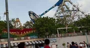 Horrific ride collapse in Ahmedabad amusement park; 3 dead several injured