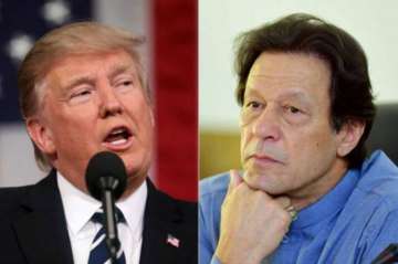 US President Donald Trump and Pakistan Prime Minister Imran Khan