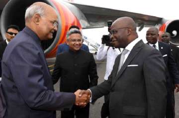 President Kovind arrives in Benin, 1st visit by an Indian head of state