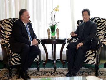 US Secretary of State Mike Pompeo meets Imran Khan discusses Pakistan's role in counterterrorism