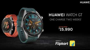 Huawei Watch GT Active with 1.39 inch AMOLED display, GPS and Real-time Heartrate monitoring launche