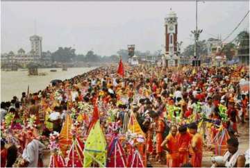 As annual, the pilgrimage of Shiva devotees -- Kanwar Yatra -- hits its peak celebrations in Uttar P