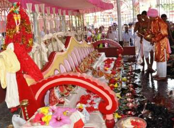  Tripura Chief Minister Biplab Kumar Deb on Wednesday inaugurated the seven-day famous Kharchi Puja