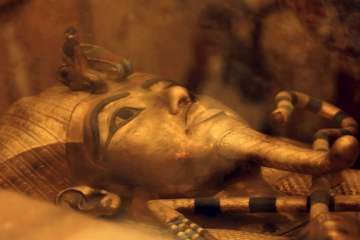 Egyptian King Tut's coffin