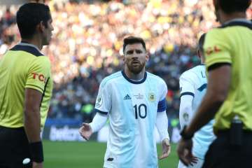 Lionel Messi suspended from Argentina's opening World Cup qualifier