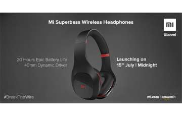 Xiaomi Mi Super Bass wireless headphone set to launch on July 15 and Mi Water TDS Tester crowdfundin