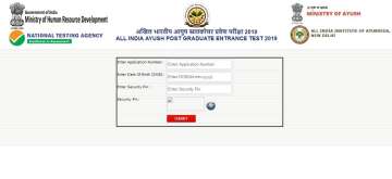 NTA AIAPGET 2019: Admit card released, check at nta.ac.in or ntaaiapget.nic.in