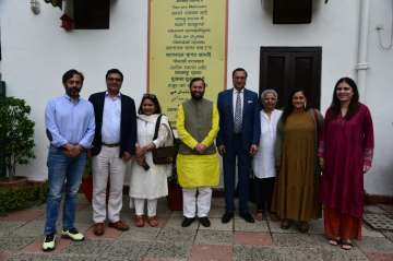 NBA Board members meet Information & Broadcasting Minister Prakash Javadekar to discuss issues concerning news channels