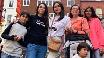 Kareena Kapoor and Karisma set sister goals as they are vacationing in London with family