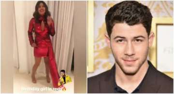 This video of Priyanka Chopra dancing in red dress on birthday is unmissable, husband Nick Jonas in awe
