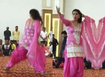 Sapna Chaudhary’s killer dance moves on Ek Tu Ek Main song will take your breath away