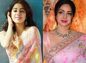 Janhvi Kapoor’s latest picture in saree will make you remember her mother Sridevi