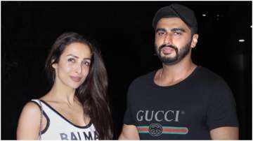 Malaika Arora with Arjun Kapoor