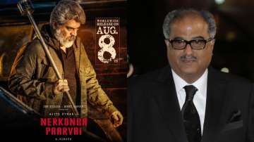 Release of Boney Kapoor's first Tamil film, Nerkonda Paarvai advanced