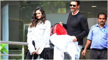 First pictures of Arjun Rampal and girlfriend Gabriella Demetriades with their baby boy