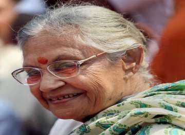 Former Delhi Chief Minister Sheila Dikshit