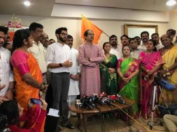 Sachin Ahir joins Shiv Sena
