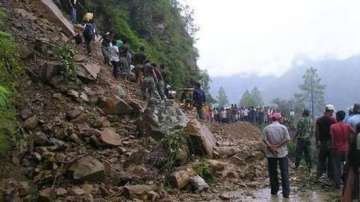 Heavy rains trigger massive landslide in Uttarakhand's Tehri
