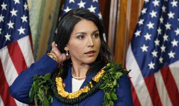 Tulsi Gabbard, 41, retired from the House of Representatives last year