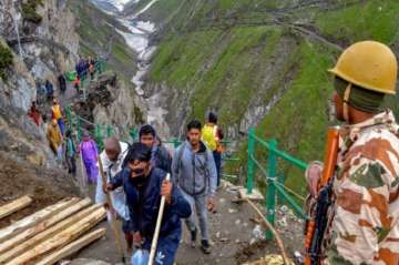 Amarnath yatra: Train services on Banihal-Qazigund section to be suspended from 10 am-3pm daily
 
