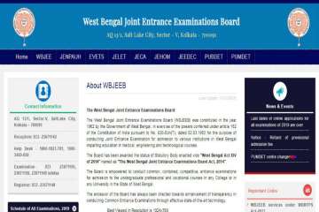 WBJEEB JEHOM Admit Card 2019